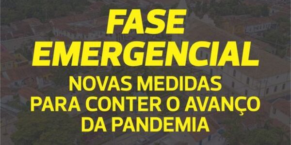 Barueri e Santana de Parnaíba seguirão a fase emergencial do Plano São Paulo