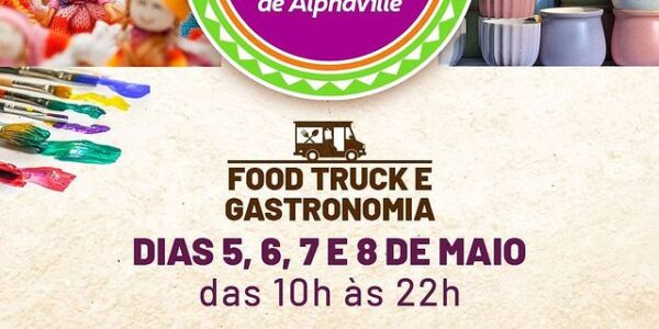 Feira de Artes e Gastronomia de Alphaville acontece até sábado