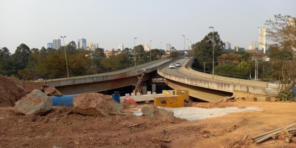 Obra de ligação do Alphaville à avenida Café do Ponto inaugura até o fim do ano