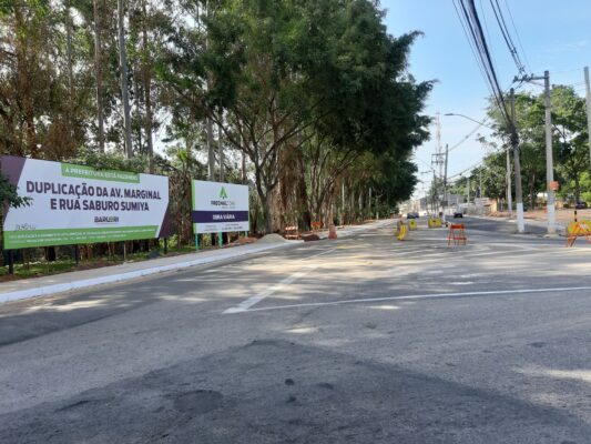Obra de duplicação e ligação de via na Aldeia facilitará acesso do Centro a Alphaville