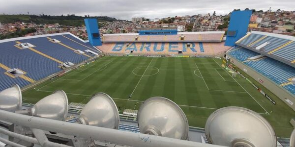 Arena Barueri recebe Palmeiras x Corinthians neste sábado, pelo Brasileirão