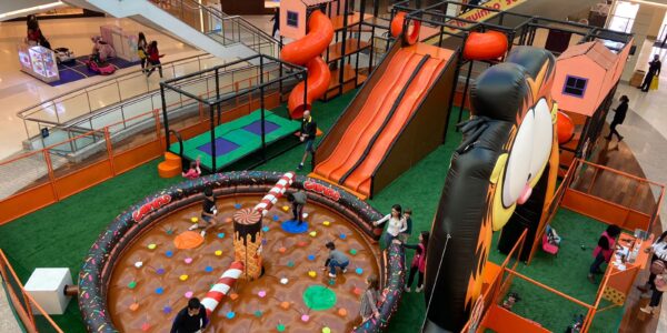 Parque do Garfield é a nova atração do Shopping Granja Vianna