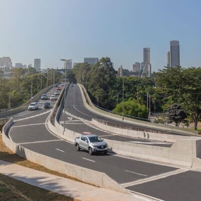 Via que liga Av. Mario Sadanori Doi com Alphaville é liberada