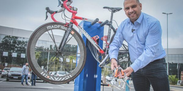 Prefeitura de Santana de Parnaíba lança estação de apoio aos ciclistas