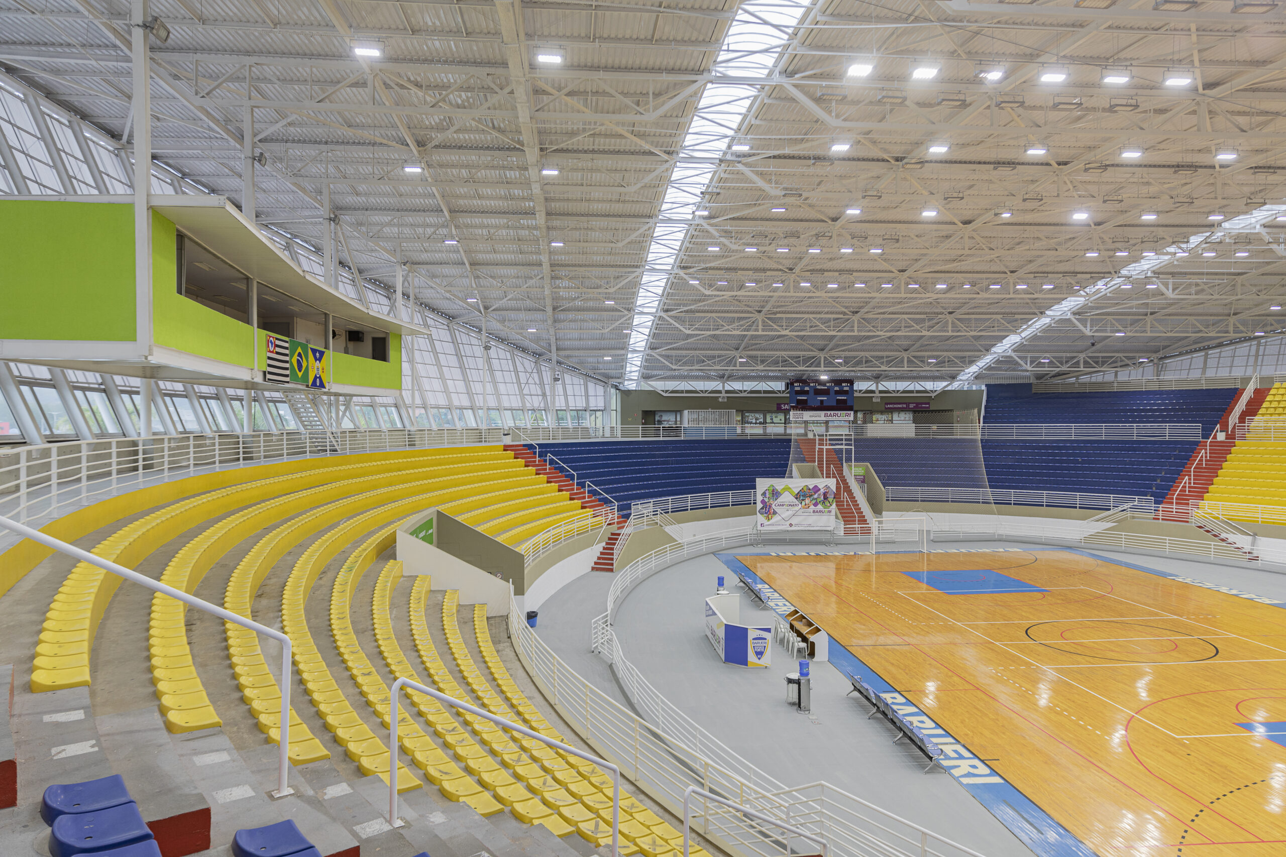 ginásio Barueri obras