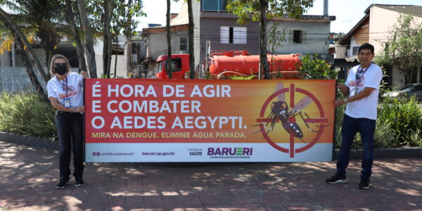 Saúde de Barueri alerta para o perigo da dengue no verão