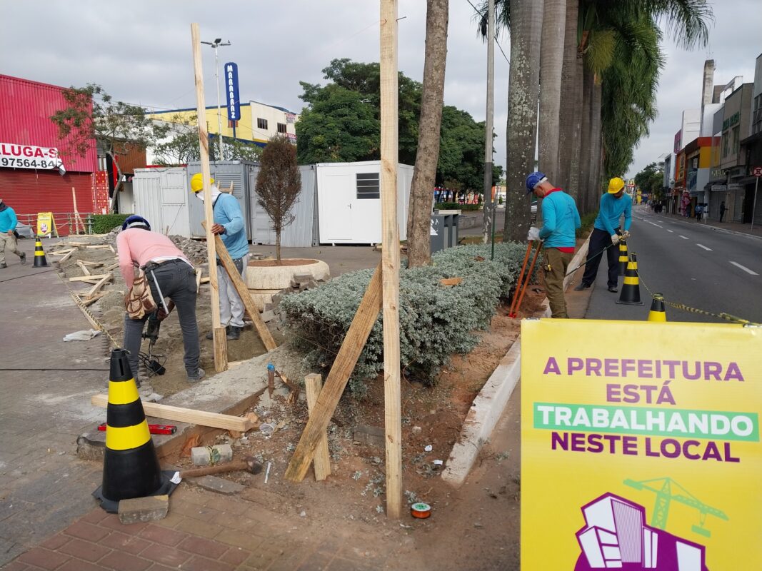 Boulevard Central Barueri reformas obras Alphaville