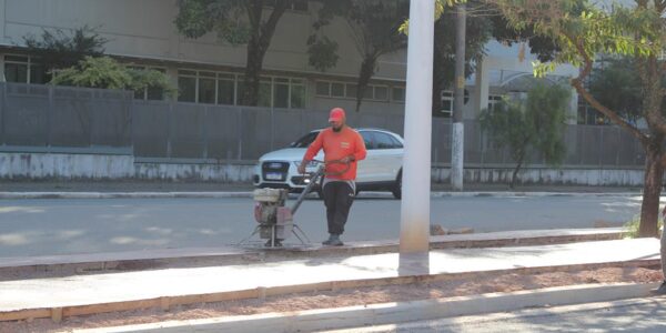 Obras de acesso do Centro à Aldeia de Barueri estão na reta final