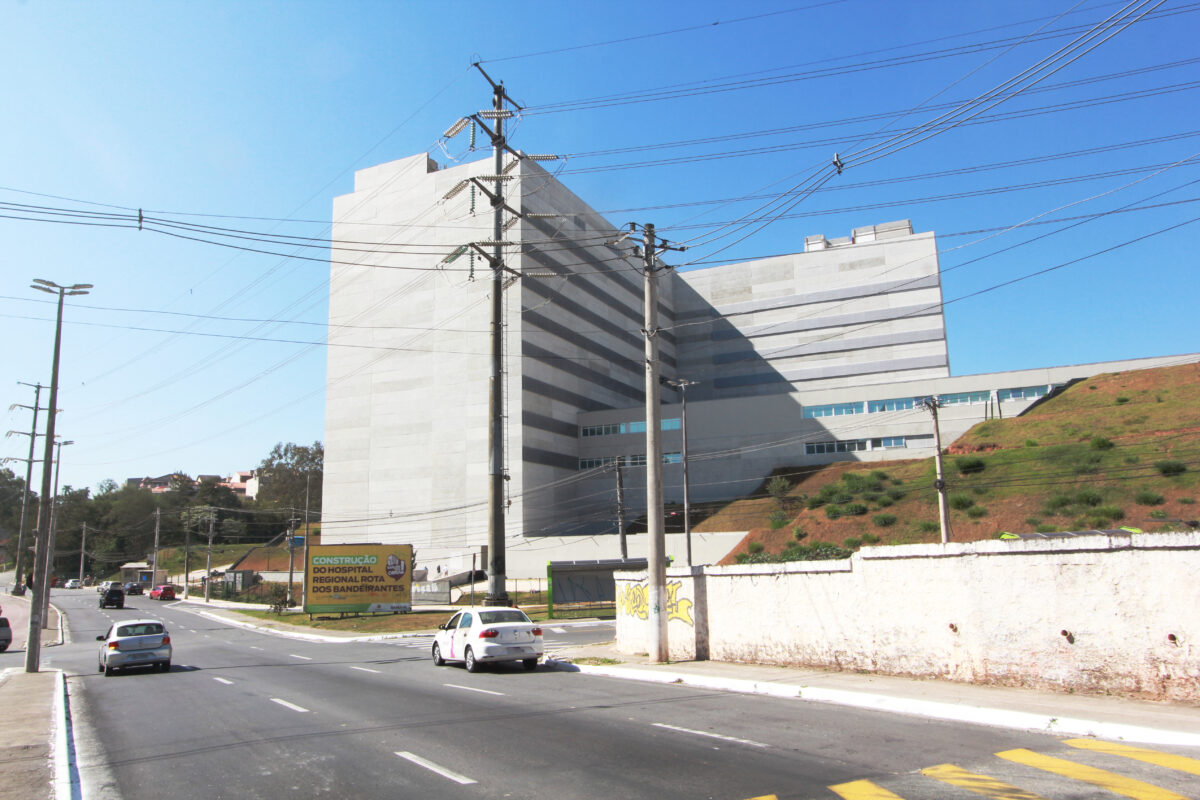 Hospital Regional Rota dos Bandeirantes, em Barueri, será entregue ao Estado em 1º de setembro. Alphaville