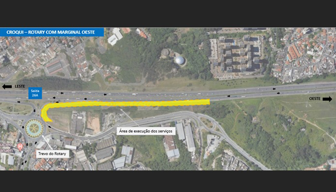 Região do trevo do Rotary, em Barueri, recebe intervenções por conta de obras na Castello a partir desta quinta, 14/9
