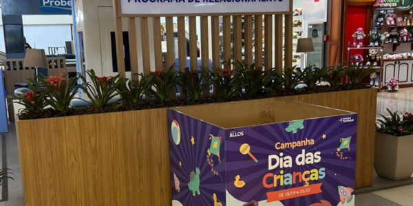 Dia das Crianças: Shopping Tamboré disponibiliza ponto de arrecadação de brinquedos até o dia 5