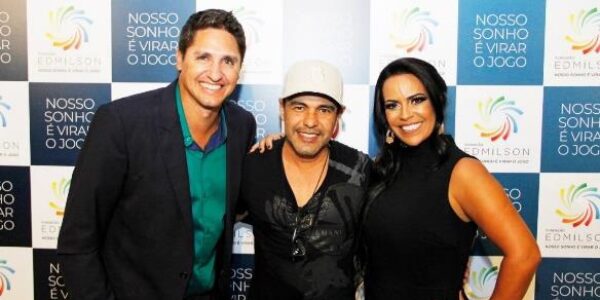 Lance de Gala: jantar beneficente da Fundação Edmílson terá show de Zezé Di Camargo no dia 9