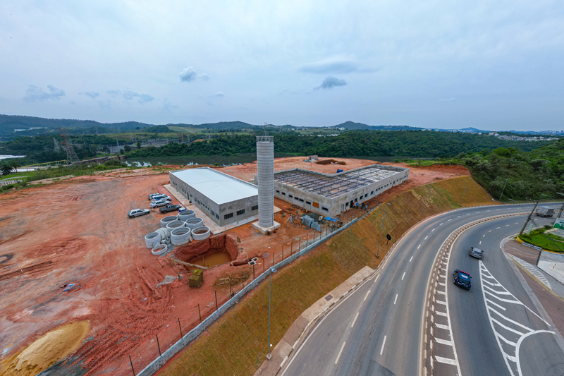 Novo quartel da GCM parnaibana: construção está quase 80% concluída