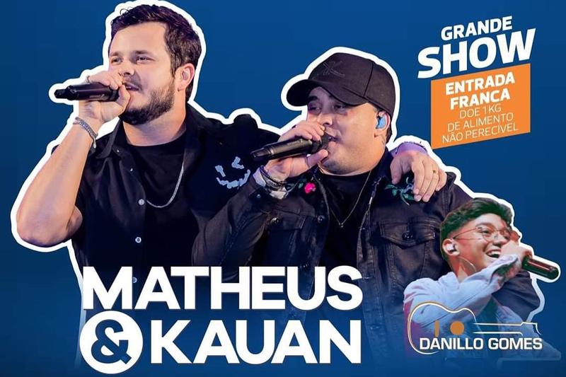 Santana de Parnaíba comemora 443 anos com show de Matheus & Kauan