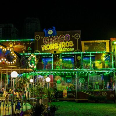 Chocomonstros, da Cacau Show, invadem Yupie Park em Barueri