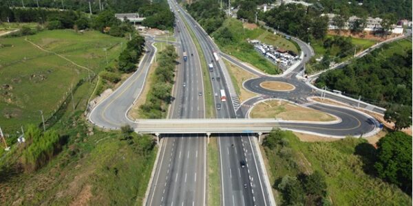 Obras na Castello: tráfego é liberado no trevo do km 50, em Araçariguama