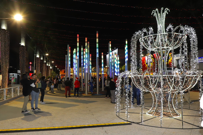 Natal Encantado 2023 marca a abertura do Boulevard Central de Barueri