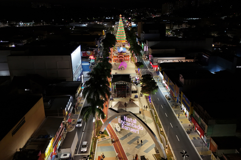 Natal Encantado 2023 marca a abertura do Boulevard Central de Barueri
