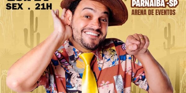 Matheus Ceará se apresenta hoje, 23/2, em Santana de Parnaíba