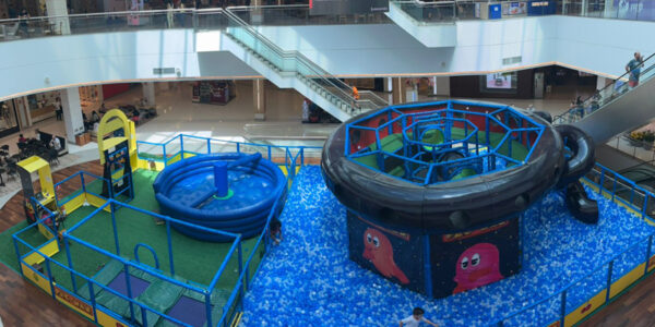 Mundo PacMan fica no Shopping Granja Vianna até dia 15/4