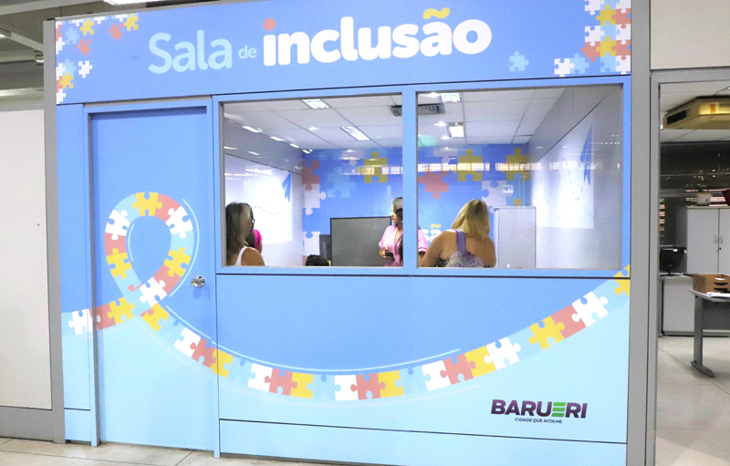 Sala de Inclusão é inaugurada no Ganha Tempo de Barueri