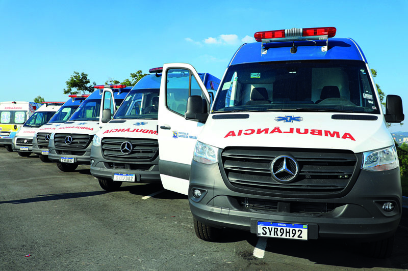Santana de Parnaíba renova 100% da frota de ambulâncias