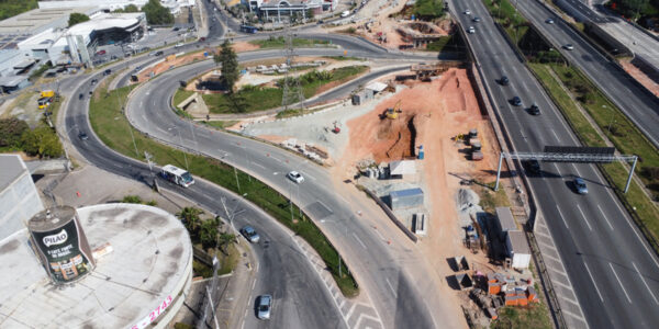 Trevo de Alphaville: faixas são reduzidas para obras da Castello Branco
