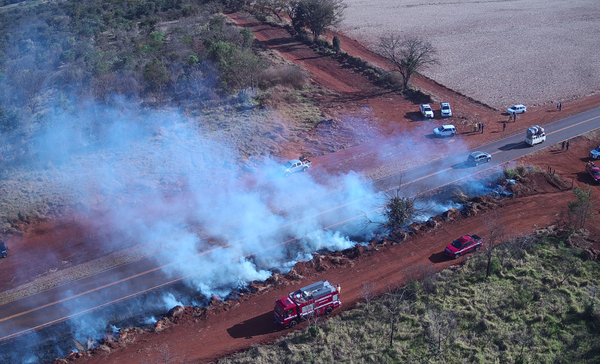 Drones e satélites ajudam a combater e prevenir incêndios em SP