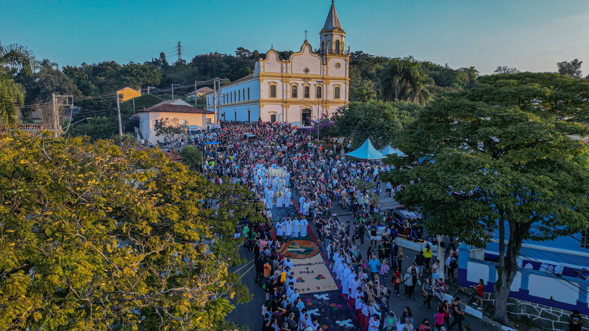 Corpus Christi de Santana de Parnaíba terá tapete de 850 metros