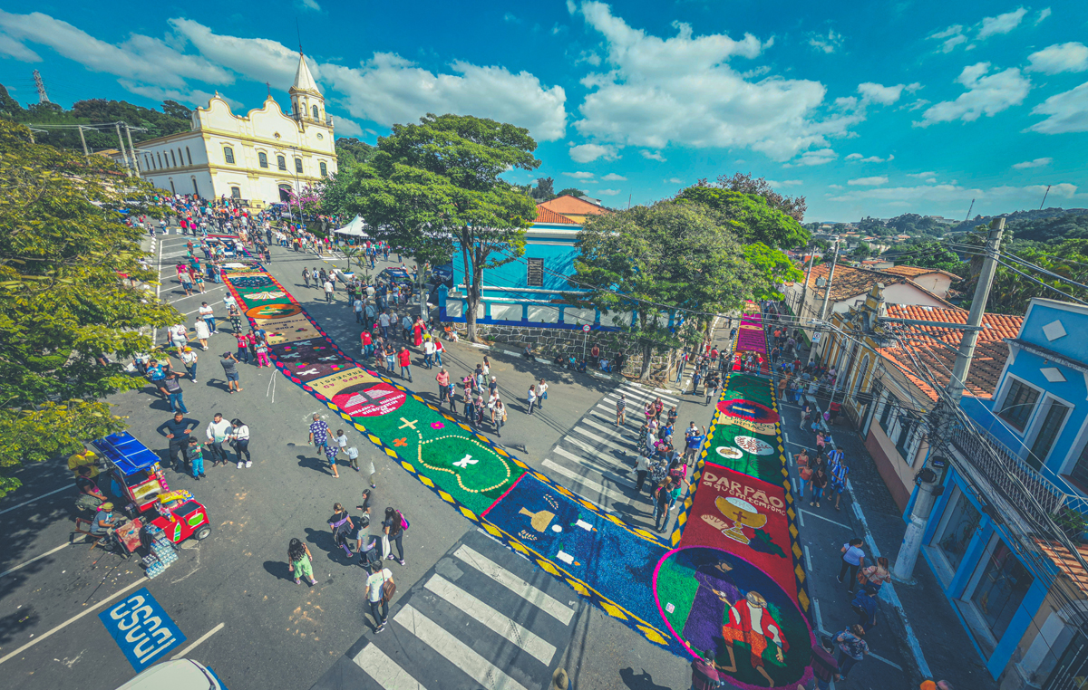 Corpus Christi de Santana de Parnaíba terá tapete de 850 metros