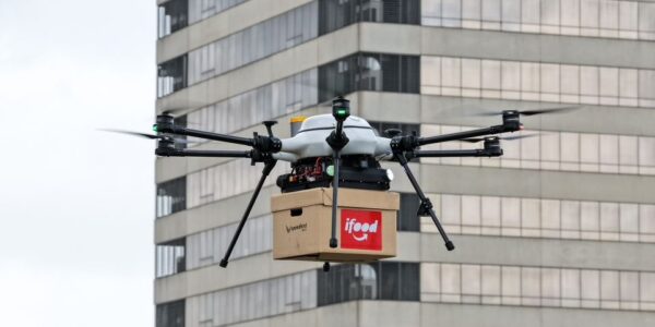 iFood inicia delivery por drone em Alphaville