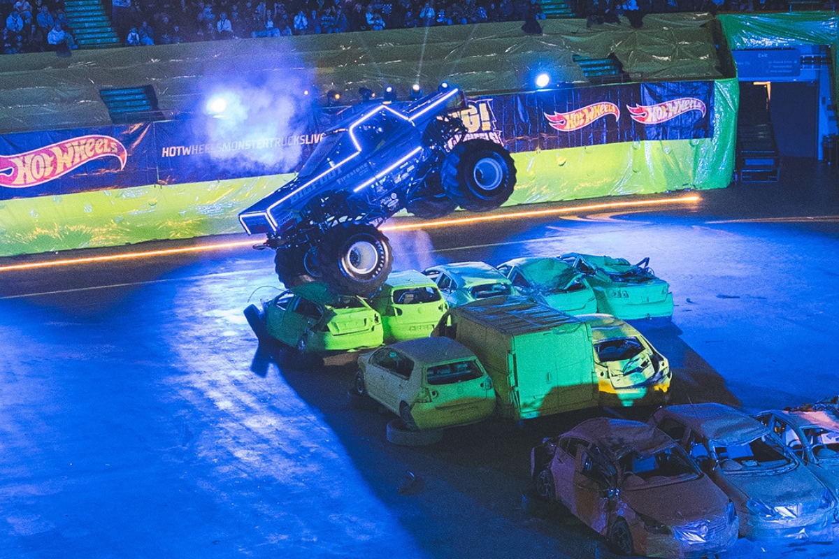 Hot Wheels Monster Trucks Live estreia em São Paulo em agosto
